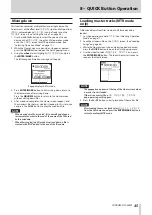 Предварительный просмотр 45 страницы Tascam dr-44wl Reference Manual