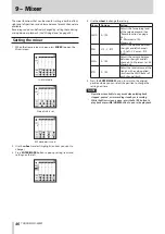 Предварительный просмотр 46 страницы Tascam dr-44wl Reference Manual