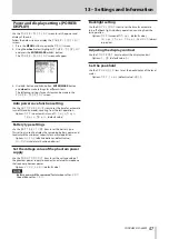 Предварительный просмотр 57 страницы Tascam dr-44wl Reference Manual