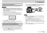 Предварительный просмотр 39 страницы Tascam DR-60D Owner'S Manual