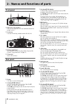 Preview for 6 page of Tascam DR-701D Reference Manual