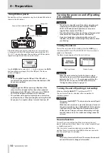 Preview for 14 page of Tascam DR-701D Reference Manual