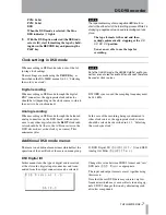 Preview for 7 page of Tascam DS-D98 Owner'S Manual