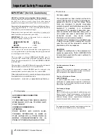 Preview for 2 page of Tascam DS-M7.1 Owner'S Manual