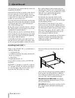 Preview for 6 page of Tascam DS-M7.1 Owner'S Manual