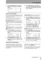 Preview for 17 page of Tascam DS-M7.1 Owner'S Manual