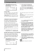 Preview for 20 page of Tascam DS-M7.1 Owner'S Manual