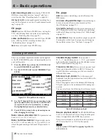 Preview for 24 page of Tascam DV-RA1000HD Owner'S Manual