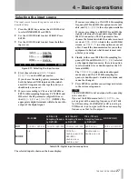 Preview for 27 page of Tascam DV-RA1000HD Owner'S Manual