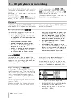 Preview for 30 page of Tascam DV-RA1000HD Owner'S Manual