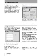 Preview for 8 page of Tascam FE-8 Owner'S Manual