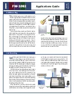 Предварительный просмотр 2 страницы Tascam FW-1082 Application Manual