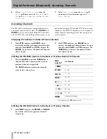 Preview for 4 page of Tascam FW-1884 Notes