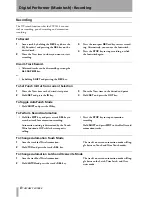 Preview for 8 page of Tascam FW-1884 Notes