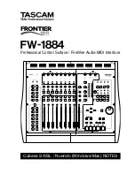 Tascam FW-1884 Supplementary Manual preview