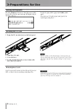 Предварительный просмотр 8 страницы Tascam HD-R1 Quick Start Manual