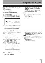 Предварительный просмотр 9 страницы Tascam HD-R1 Quick Start Manual