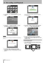 Предварительный просмотр 24 страницы Tascam HS-8 Owner'S Manual