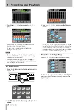 Предварительный просмотр 26 страницы Tascam HS-8 Owner'S Manual