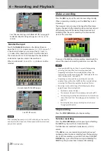 Предварительный просмотр 28 страницы Tascam HS-8 Owner'S Manual