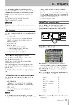 Предварительный просмотр 33 страницы Tascam HS-8 Owner'S Manual