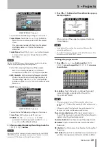 Предварительный просмотр 35 страницы Tascam HS-8 Owner'S Manual