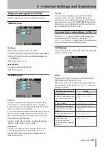 Предварительный просмотр 45 страницы Tascam HS-8 Owner'S Manual