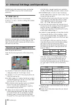 Предварительный просмотр 50 страницы Tascam HS-8 Owner'S Manual