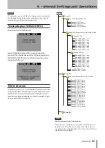 Предварительный просмотр 53 страницы Tascam HS-8 Owner'S Manual