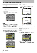 Предварительный просмотр 56 страницы Tascam HS-8 Owner'S Manual