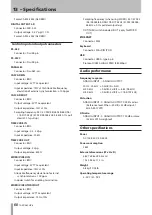 Предварительный просмотр 68 страницы Tascam HS-8 Owner'S Manual