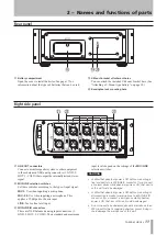 Preview for 11 page of Tascam HS-P82 Owner'S Manual