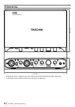 Предварительный просмотр 62 страницы Tascam iXR Owner'S Manual