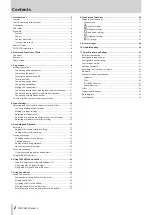 Preview for 2 page of Tascam Mixcast 4 Reference Manual