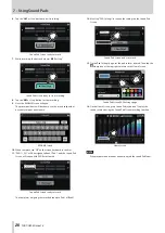 Preview for 26 page of Tascam Mixcast 4 Reference Manual