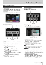 Preview for 27 page of Tascam Mixcast 4 Reference Manual