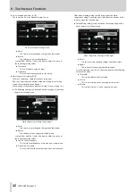 Preview for 32 page of Tascam Mixcast 4 Reference Manual