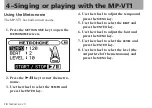 Предварительный просмотр 16 страницы Tascam MP-VT1 Quick Start Manual