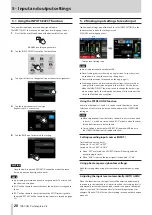 Предварительный просмотр 20 страницы Tascam Portacapture X6 Reference Manual