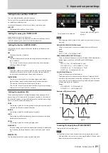 Предварительный просмотр 21 страницы Tascam Portacapture X6 Reference Manual