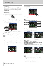 Предварительный просмотр 28 страницы Tascam Portacapture X6 Reference Manual