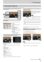 Предварительный просмотр 29 страницы Tascam Portacapture X6 Reference Manual