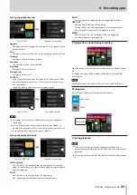 Предварительный просмотр 33 страницы Tascam Portacapture X6 Reference Manual