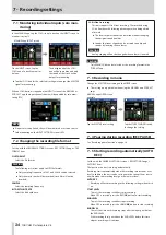 Предварительный просмотр 34 страницы Tascam Portacapture X6 Reference Manual