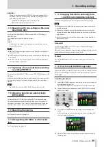 Предварительный просмотр 35 страницы Tascam Portacapture X6 Reference Manual