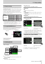 Предварительный просмотр 41 страницы Tascam Portacapture X6 Reference Manual