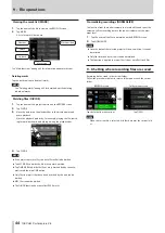 Предварительный просмотр 44 страницы Tascam Portacapture X6 Reference Manual