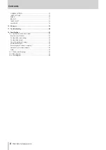 Preview for 4 page of Tascam Portacapture X8 Reference Manual