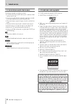 Preview for 6 page of Tascam Portacapture X8 Reference Manual