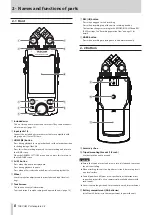 Preview for 8 page of Tascam Portacapture X8 Reference Manual